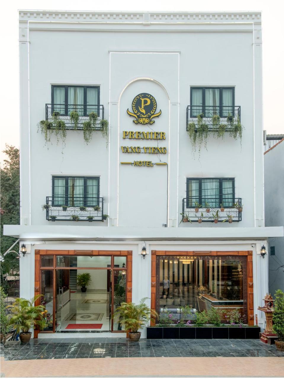 Premier Vang Vieng Hotel Exterior foto